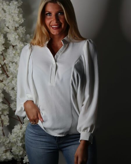 BLOUSE YARA - WIT